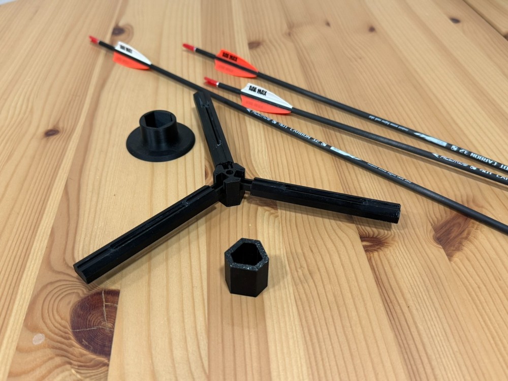 Arrow Fletching Jig 3 Fletching Template Guide