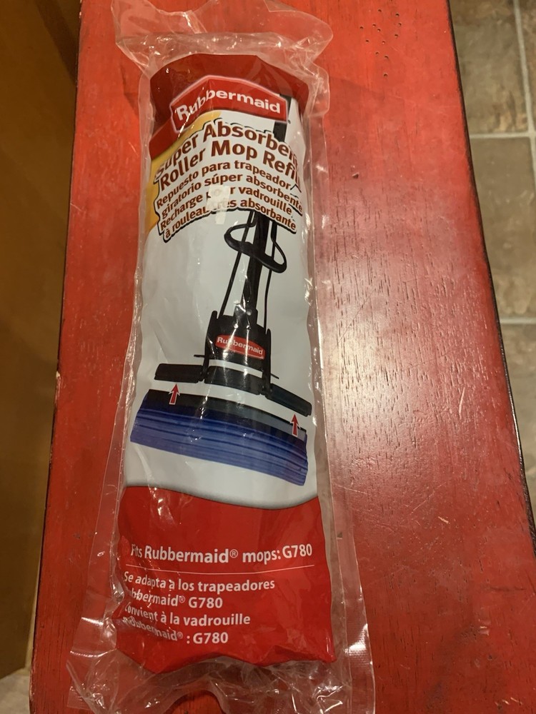 Rubbermaid Super Absorbent Roller Mop Refill G780 NEW