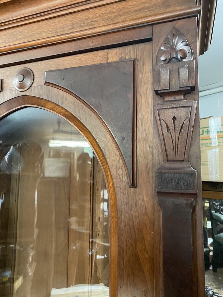RENAISSANCE WALNUT 2 DOOR BOOKCASE