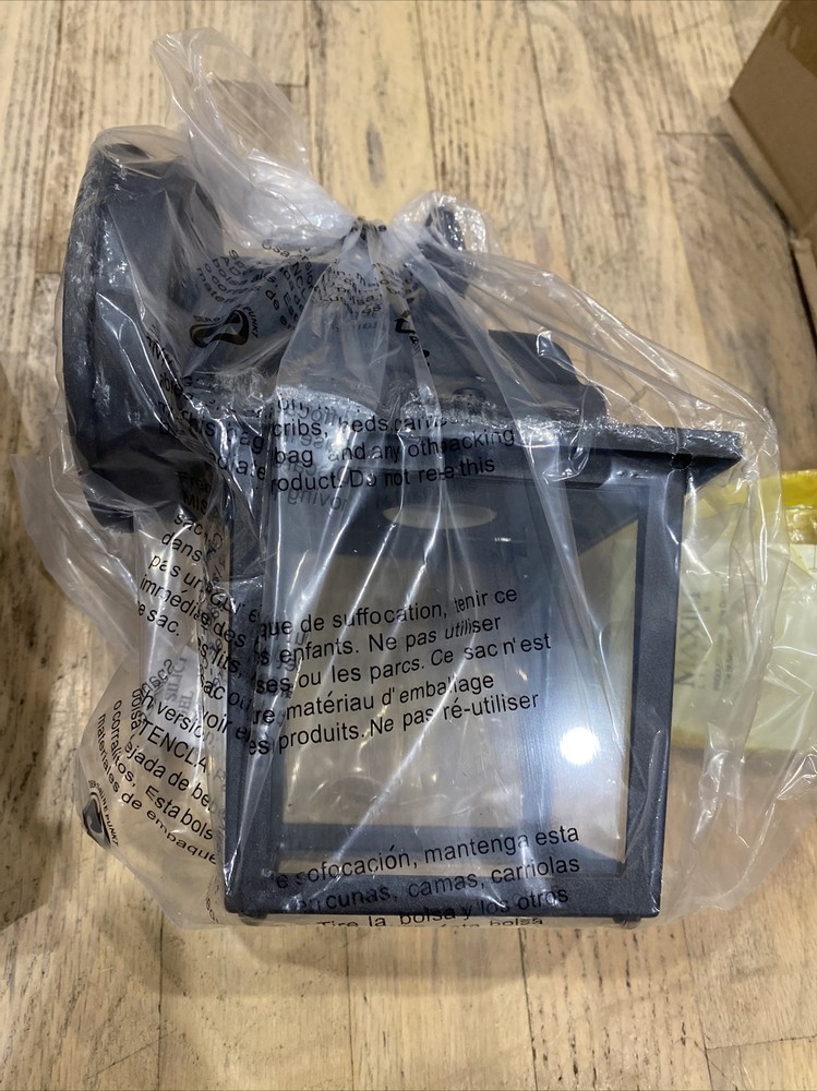 Maxim Lighting 49710030 E26 Medium 60W Builder Cast BK Outdoor Wall Mount