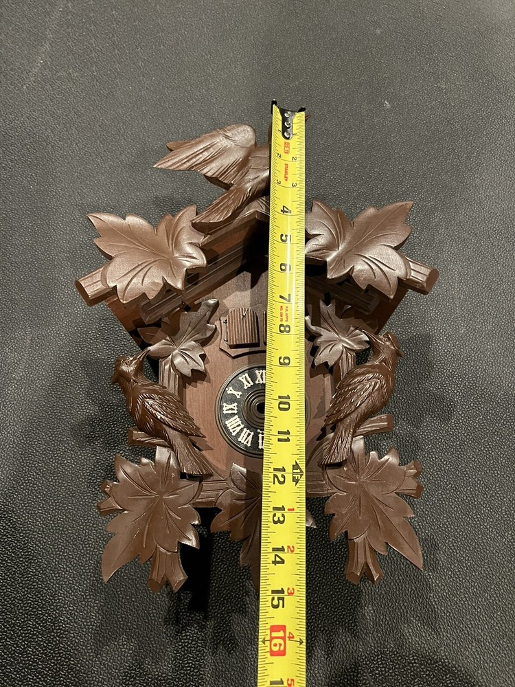 Vintage Cuckoo Clock Wooden Case