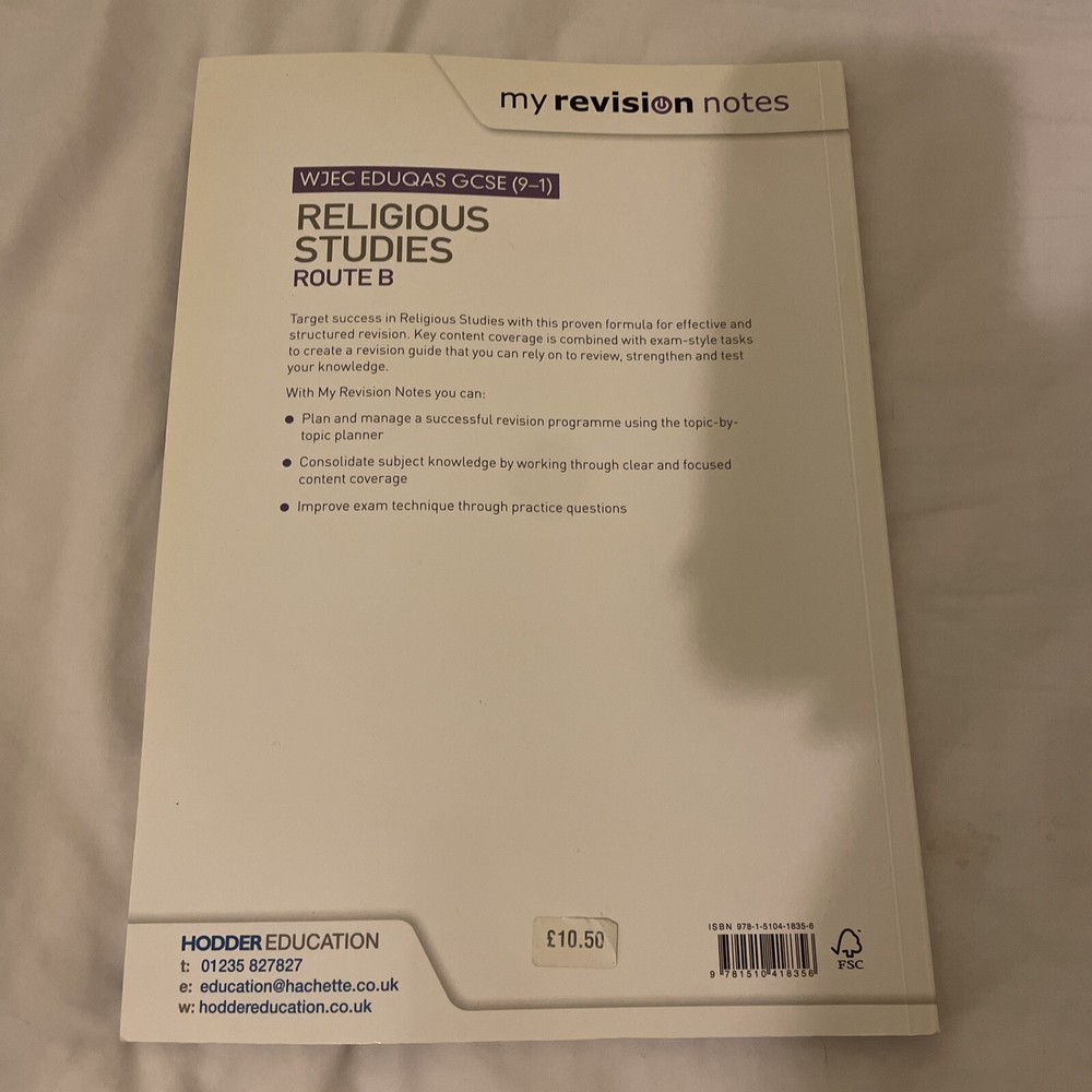 eduqas religious studies route b revision guide