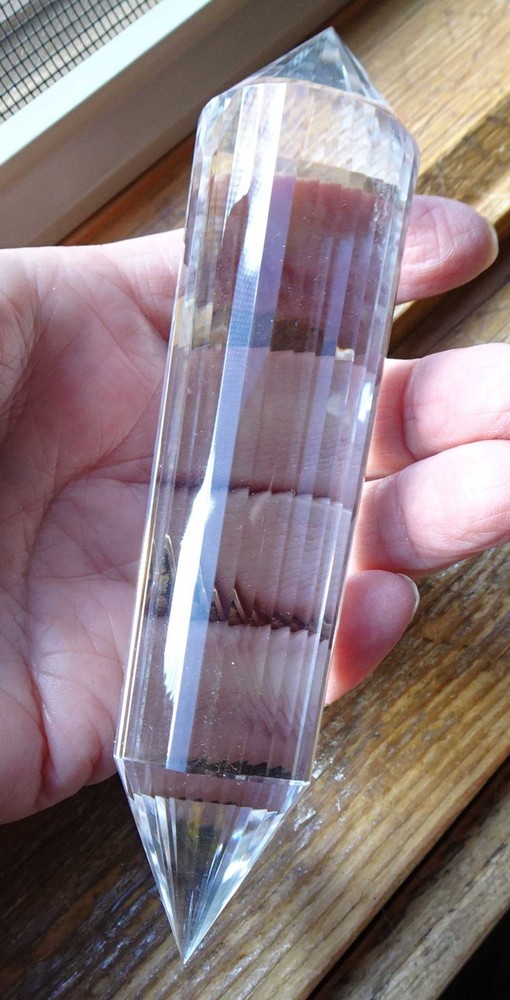 Clear Quartz Vogel 32-sided Crystal - v2007
