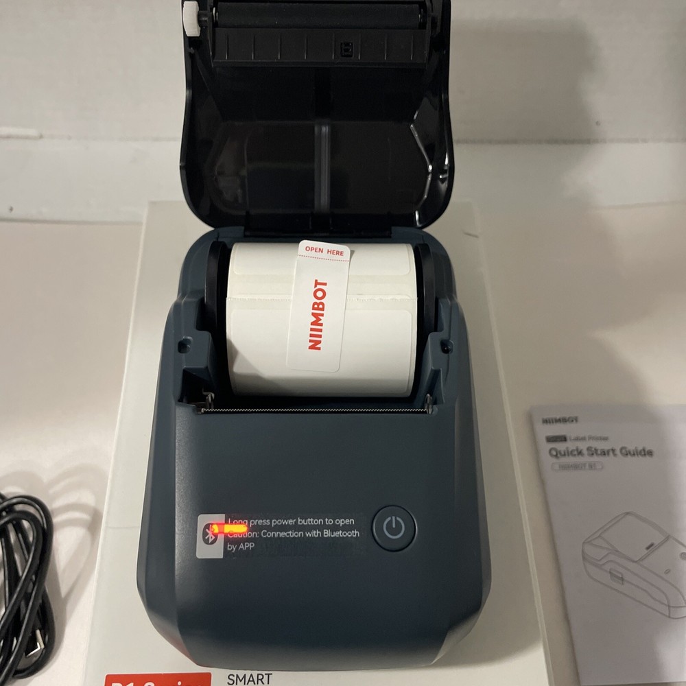 Smart Label Maker 2 Inch Bluetooth Portable Inkless Label Printer NIIMBOT B1