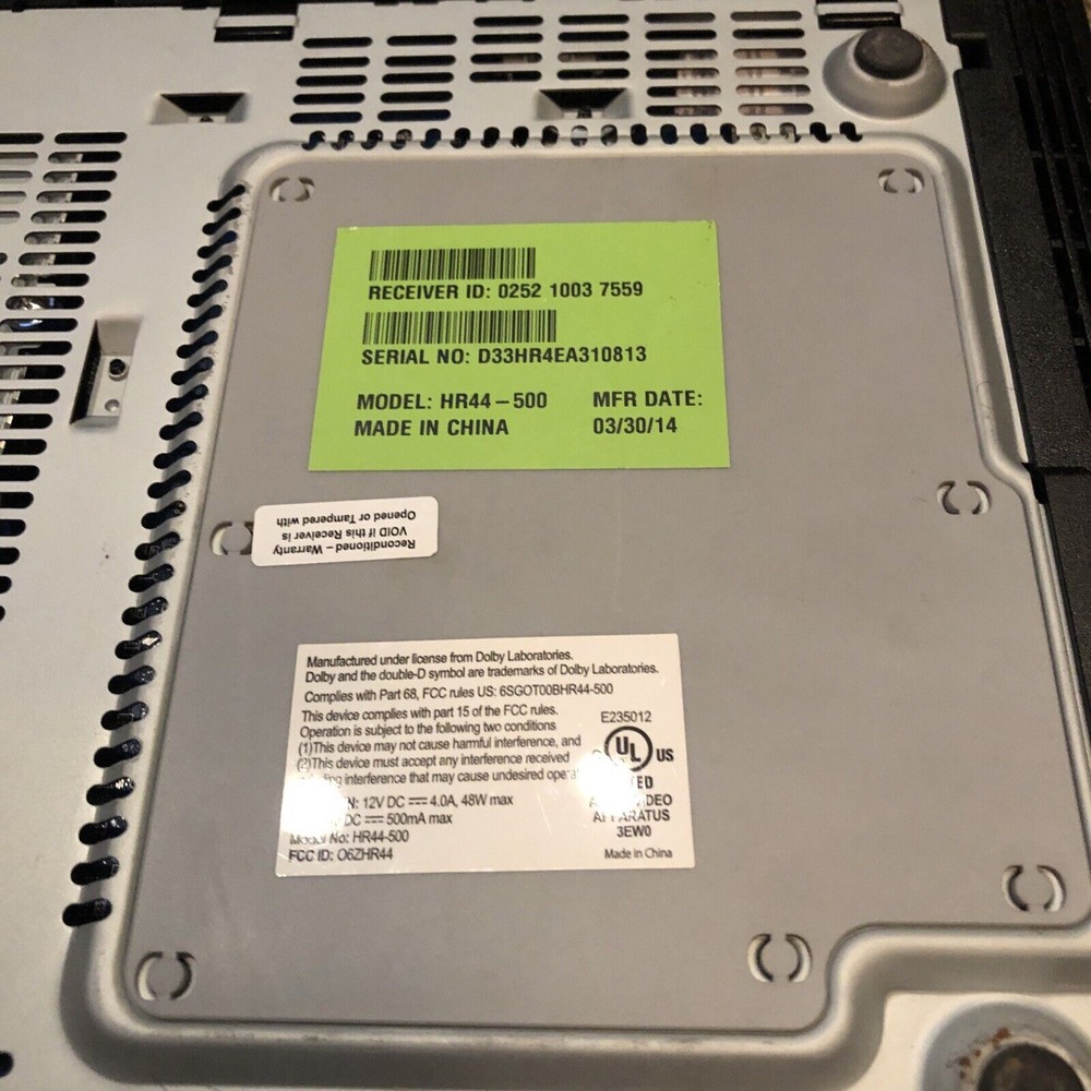 Directv Receiver Model HR44-500