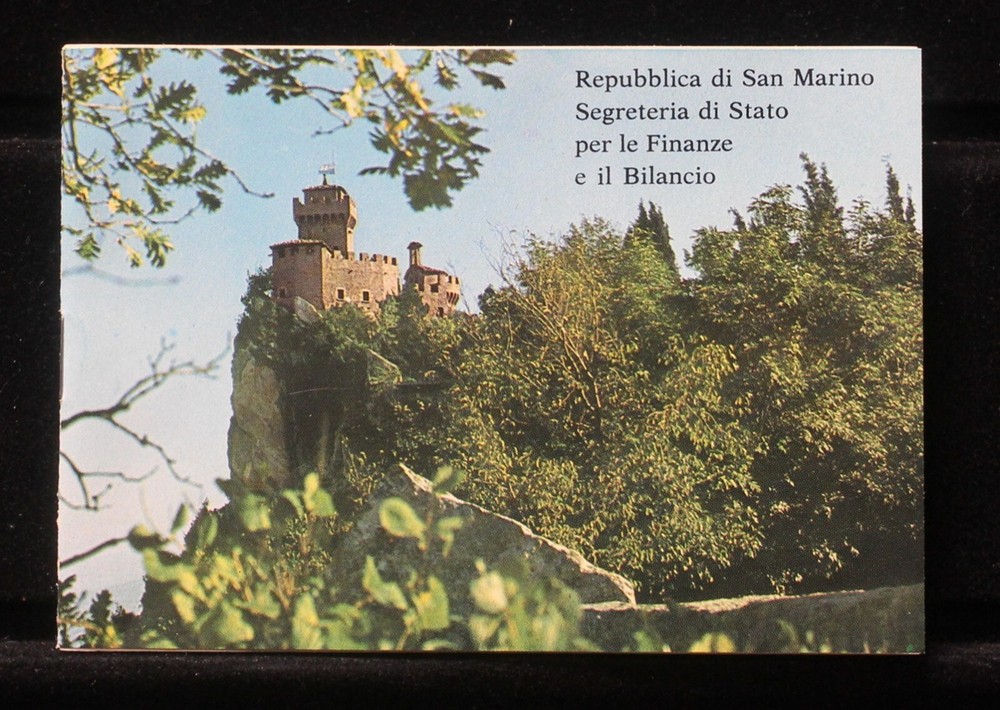 1976 San Marino 5 Coin Proof Set 48VX