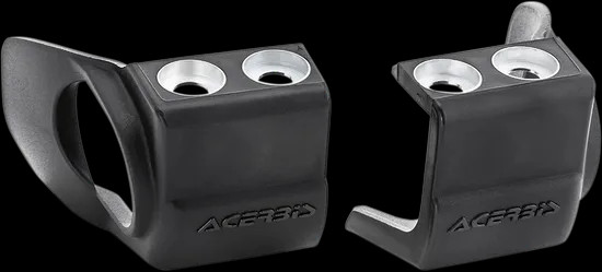 Acerbis Black Lower Fork Shoe Boot Protector Pair Yamaha YZ125 08-24
