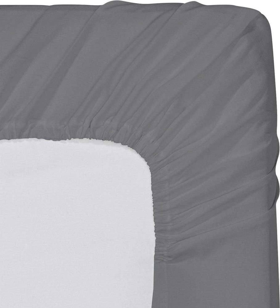 Bedding King Fitted Sheets - Bulk Pack of 20 Bottom Sheets - Brushed Microfiber