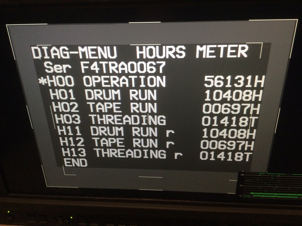 Panasonic AJ-D95DCP DVC Pro50 Recorder/Player Error 09 drum error, Sold Parts