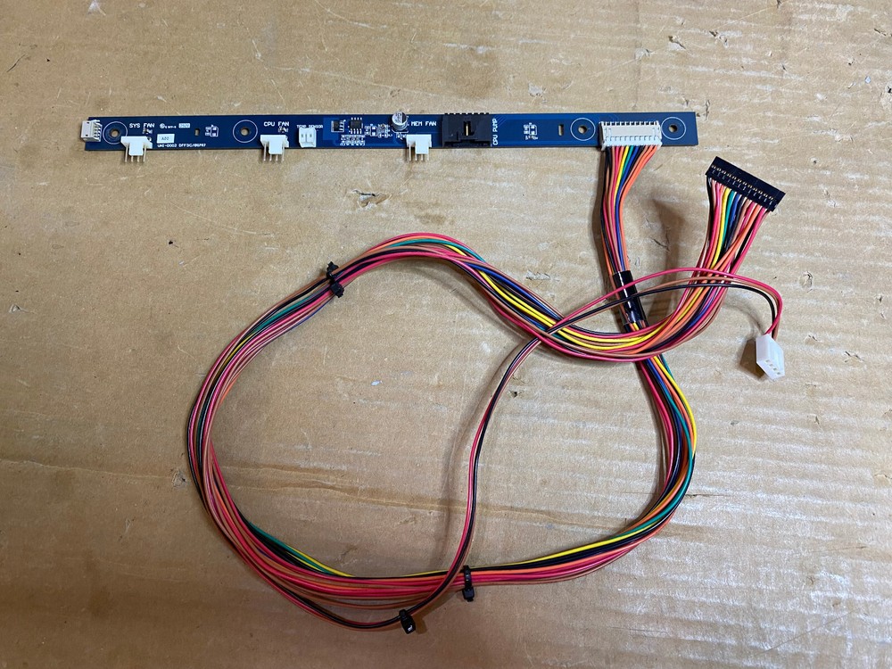 Dell Alienware Aurora Fan Lighting Control Board & IO Power Cable * DP/N: 006PR7