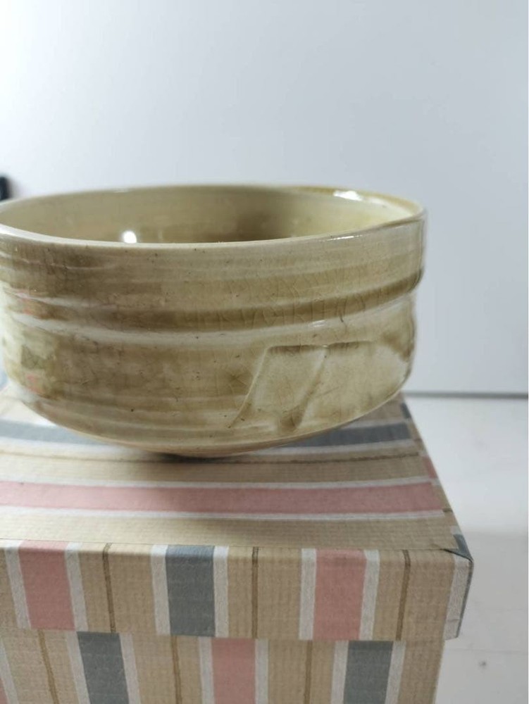 Tea Utensils ceramic cream color medium size