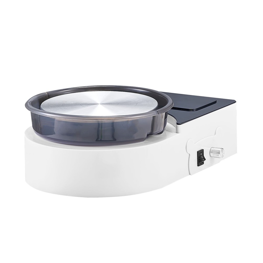 HOT/ Mini Pottery Wheel,6 inch Turntable,Forward and Reverse Rotation,Adjustabl