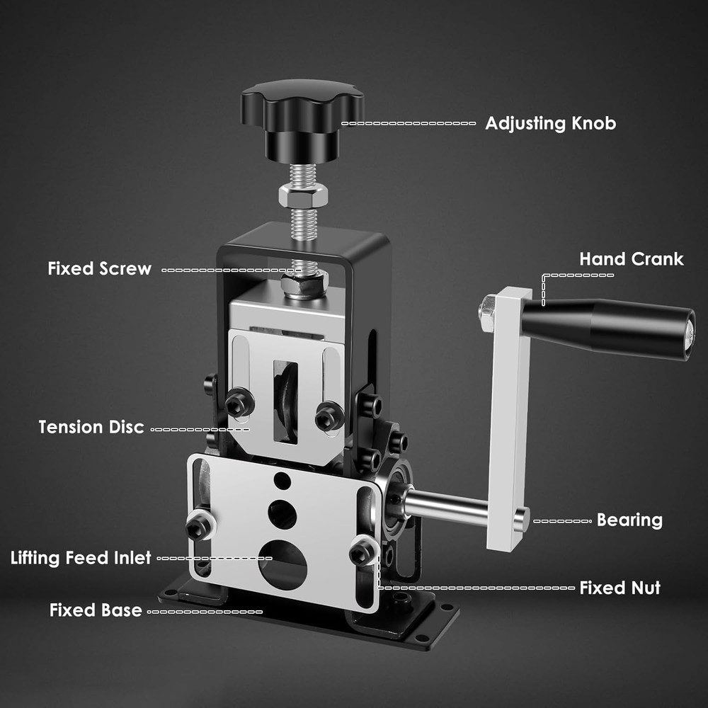 Manual Wire Stripper Machine, 0.06''-0.98'' Scrap Copper Wire Stripping Machine