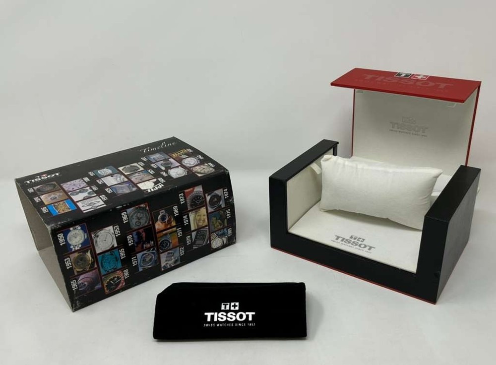 Empty Tissot Swiss Display/Storage Case Watch Box