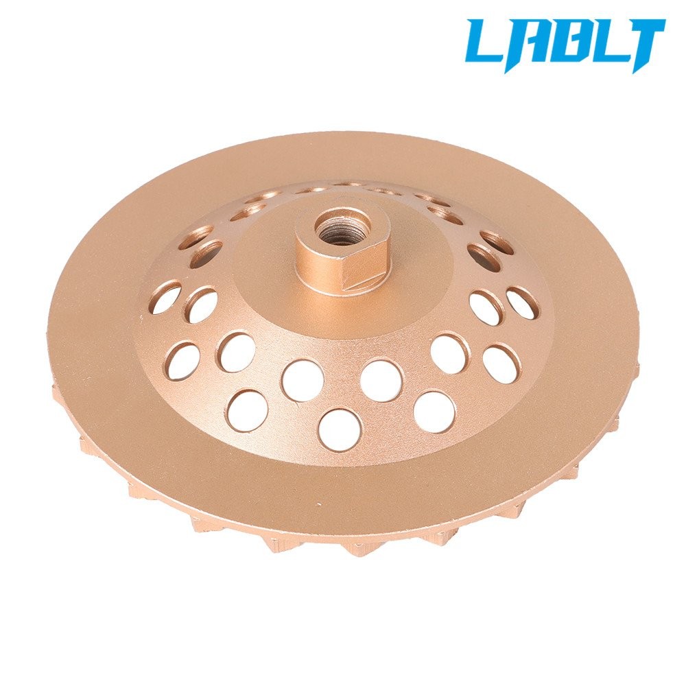 LABLT Grinding Wheels For Concrete & Masonry 7" Diameter 24 Seg Diamond Segments