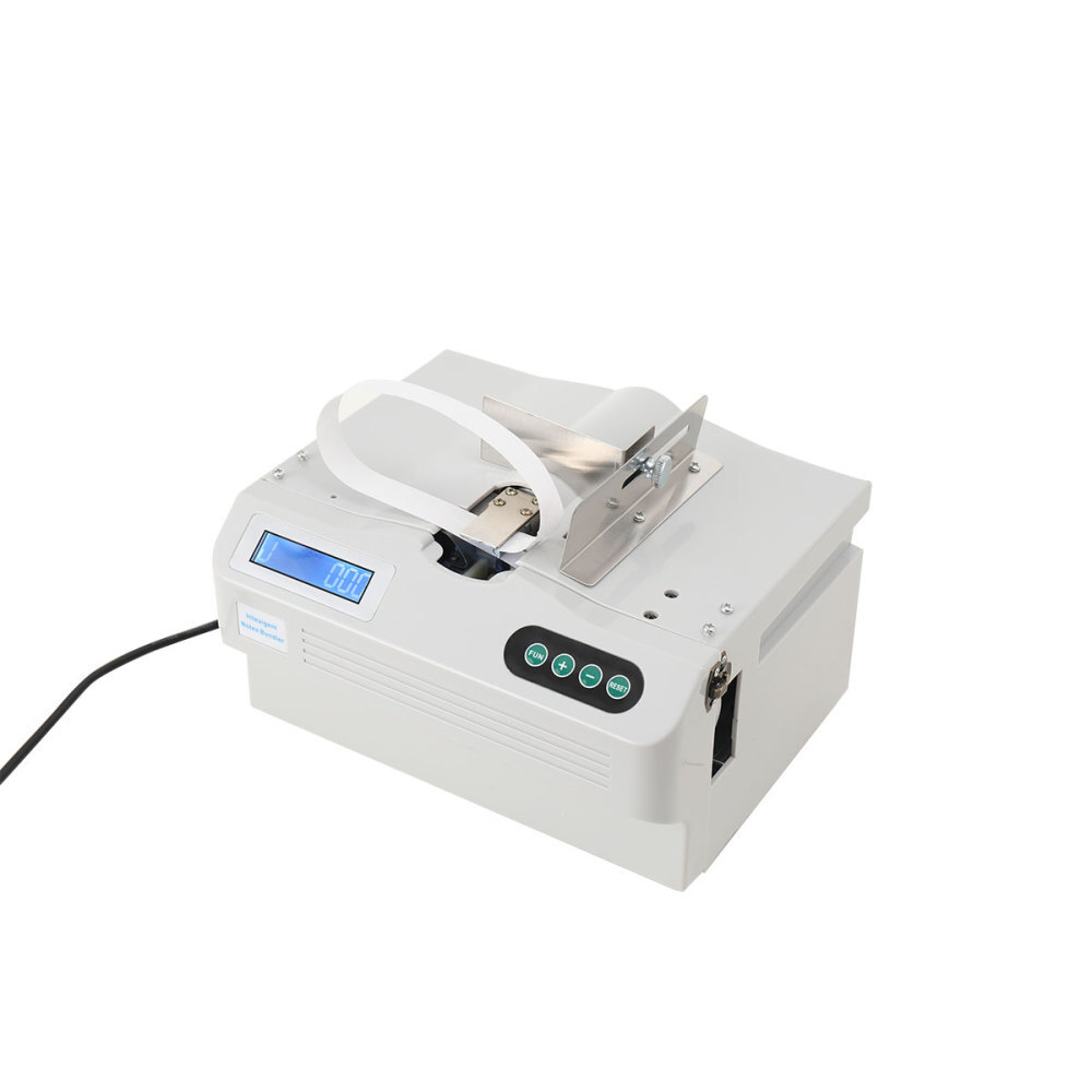 Automatic Small Banknote Binding Machine Strapping Bundling Money Packer 110V