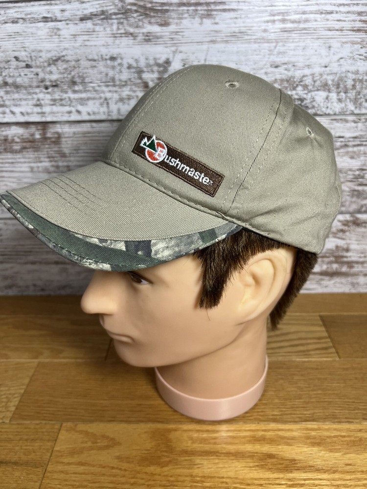 Bushmaster Brown Camouflage Adjustable Strap Cap Hat One Size