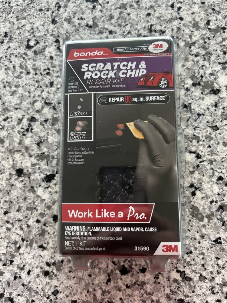 Car Scratch and Rock Chip Repair Kit