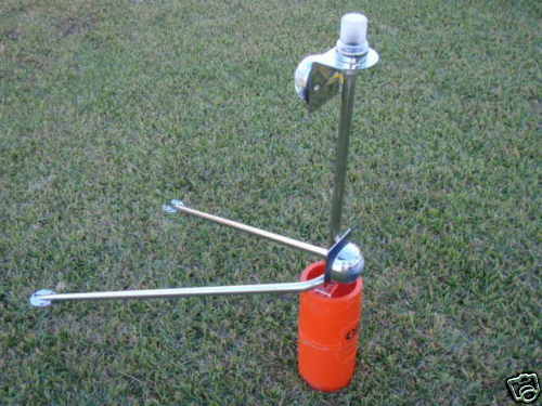 #196 Stainless Steel Light Pole