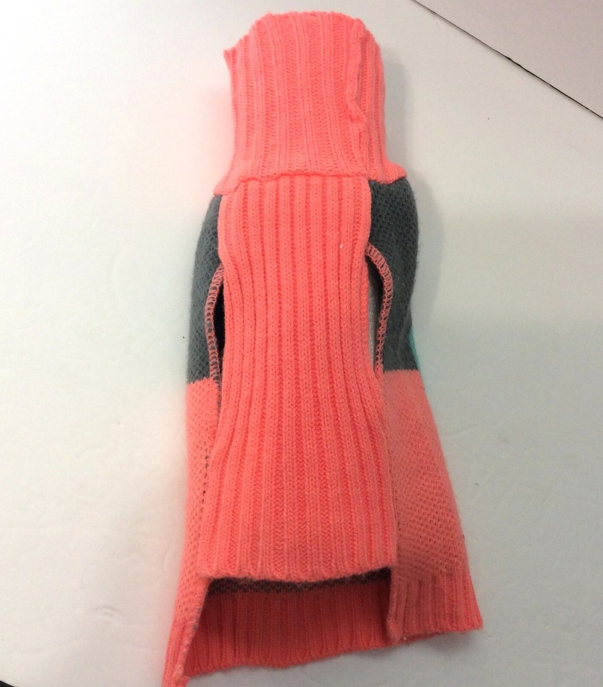 Small Knitted Dog Sweater With Turtle Neck