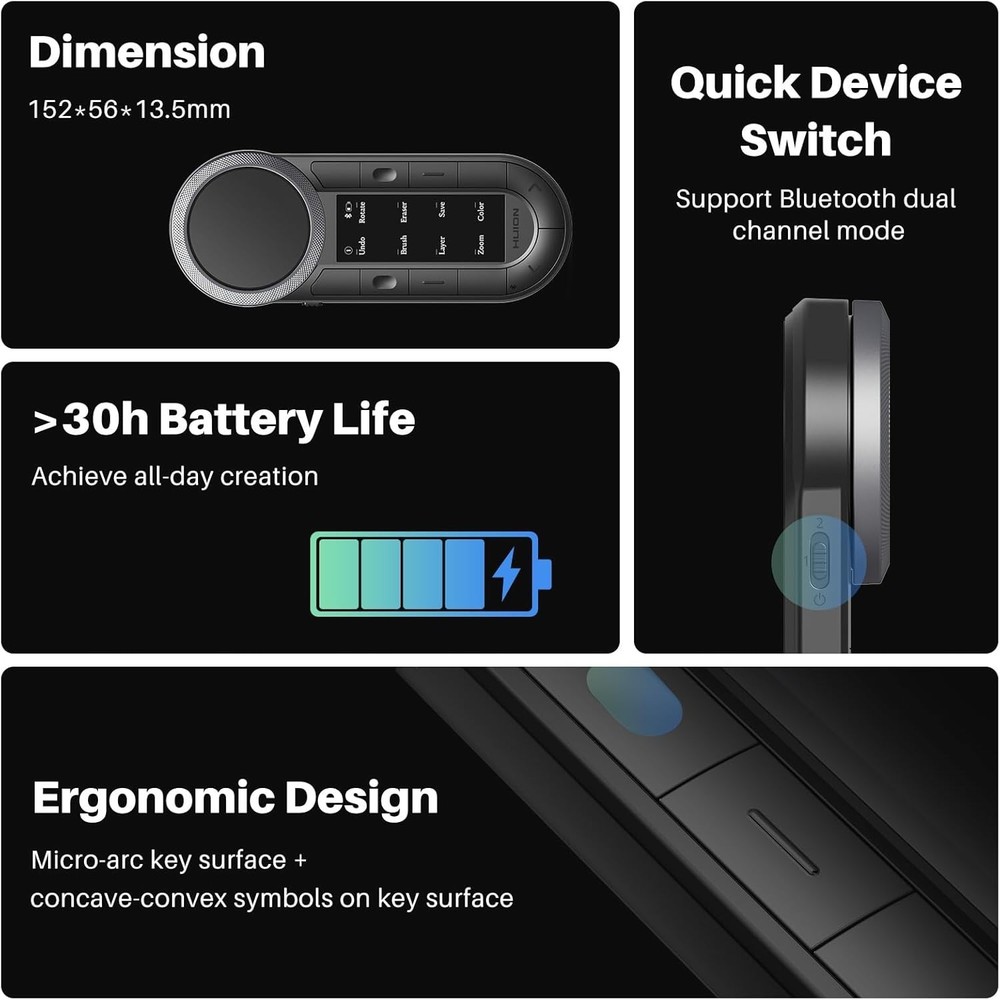 Keydial Remote Bluetooth Programmable Keypad Free USA Shipping