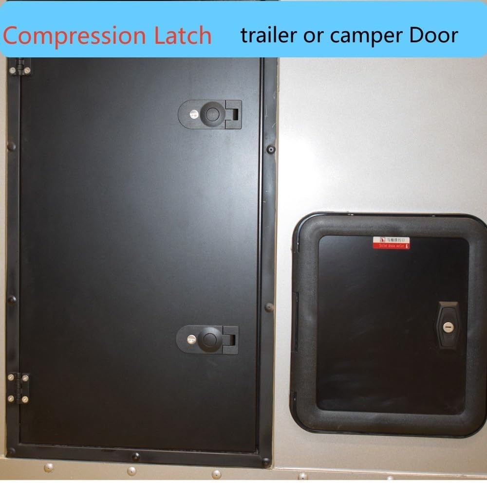 Flush Mount Compression Latch 2pc Key Locking