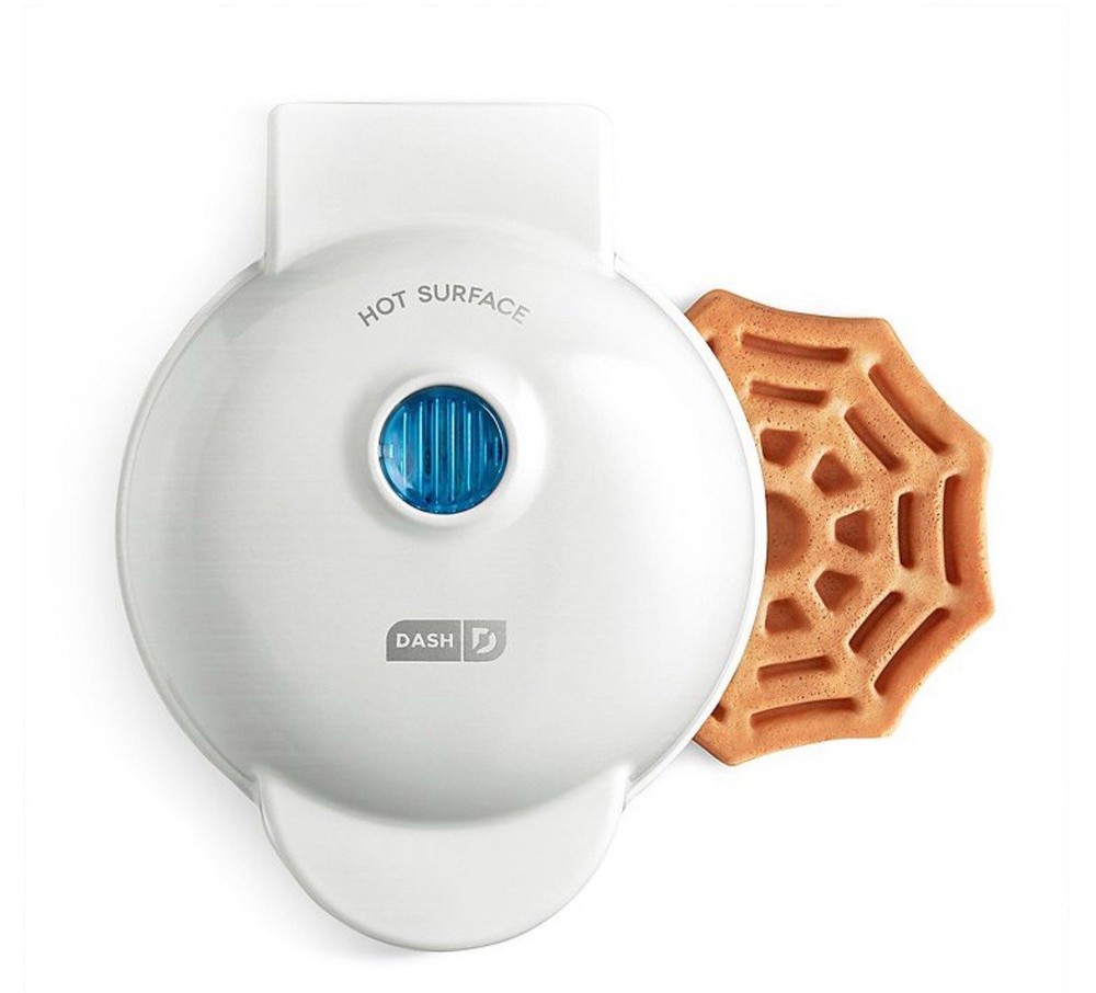 DASH Spider Web Mini Waffle Maker halloween