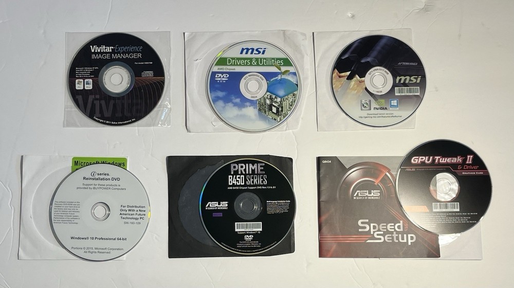 Assorted/VTG Pc Programmer Software Cd/DVD Lot for Mac Windows Gaming Computer