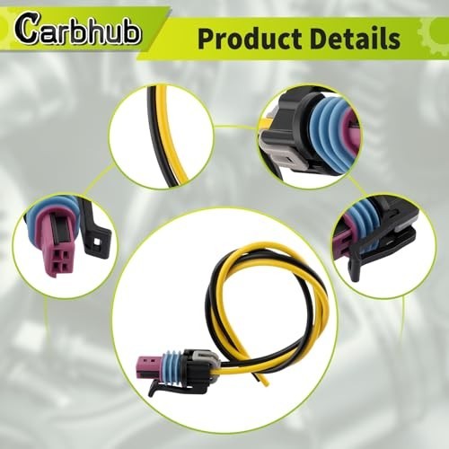 GM LS 2-Wire Pigtail Connector for Coolant Temperature Sensor, Radiator Switch P