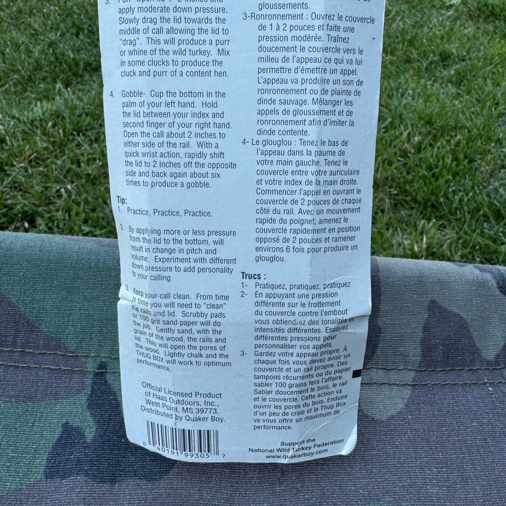 Turkey Thugs Box Call