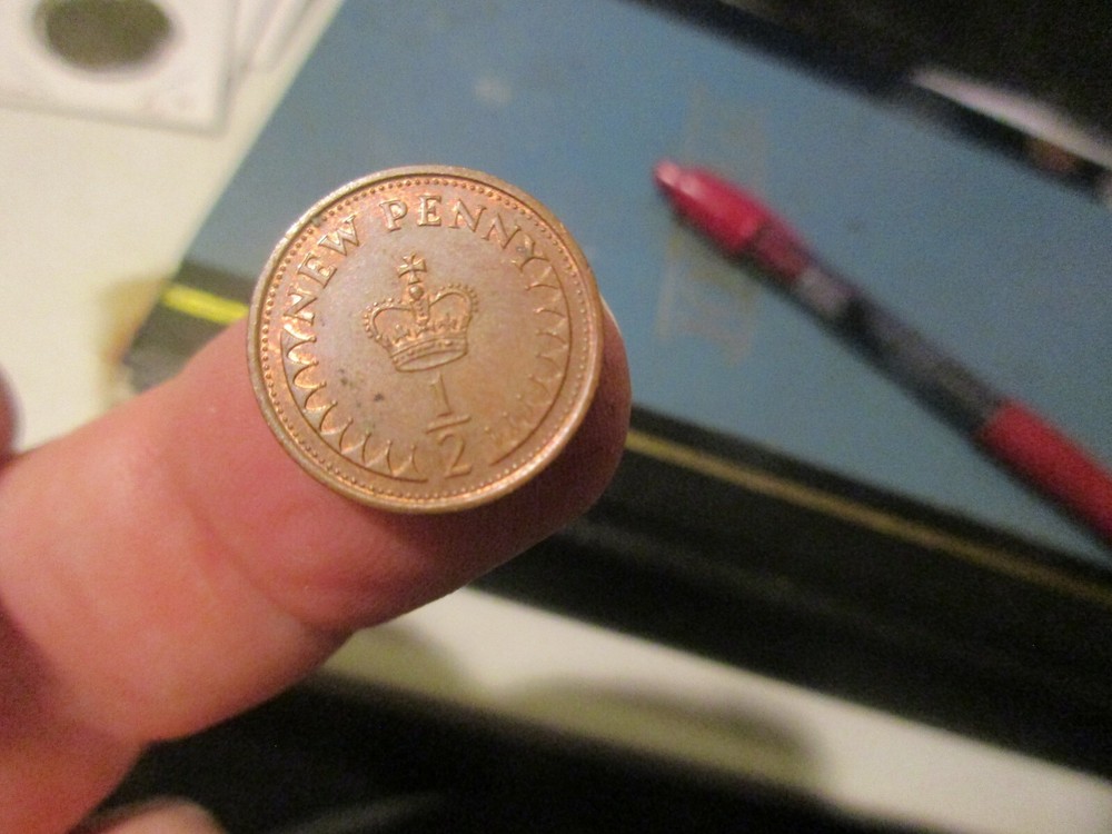 Britain - 1971 Half Penny - Elizabeth II