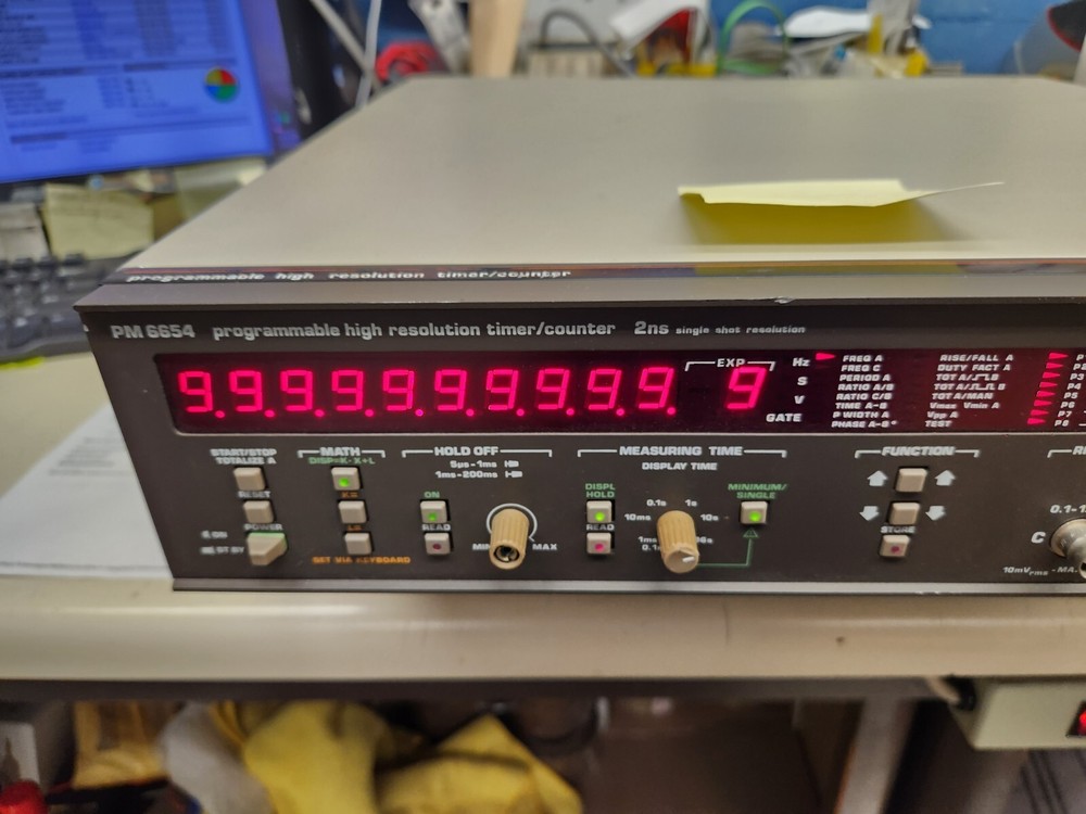 Philips PM6654 Programmable High Resolution Timer/Counter,