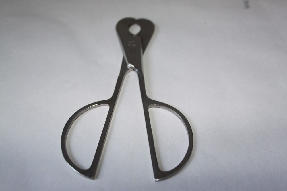 2 German Solingen Steel Cigar Scissors