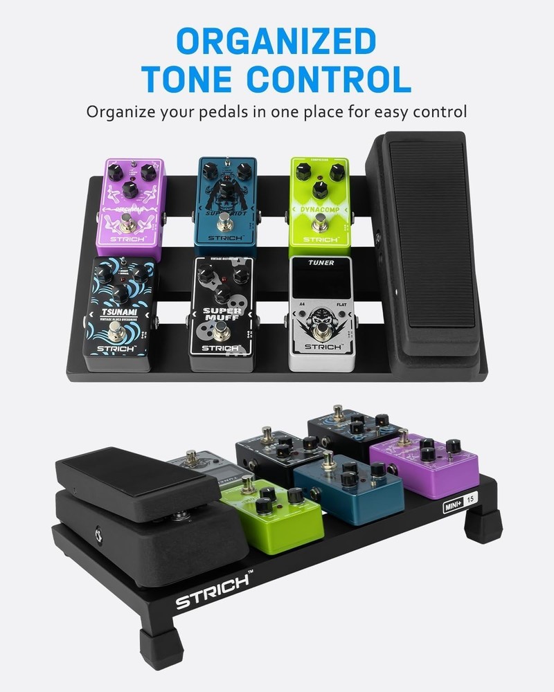 Professional Quality Pedal Board with Unique Angle Design