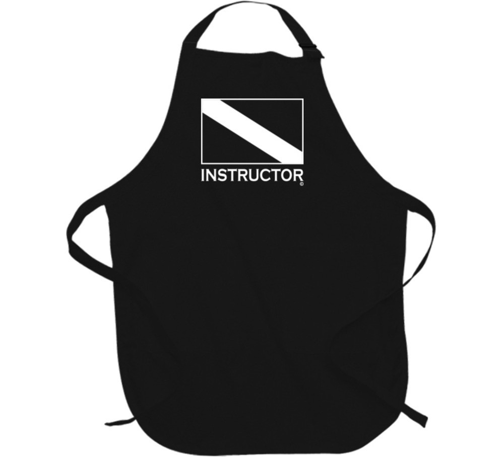 INSTRUCTOR Scuba Diver Apron - Black
