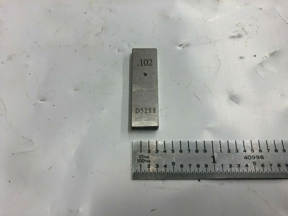 .102 Rectangle Steel Gage Block.
