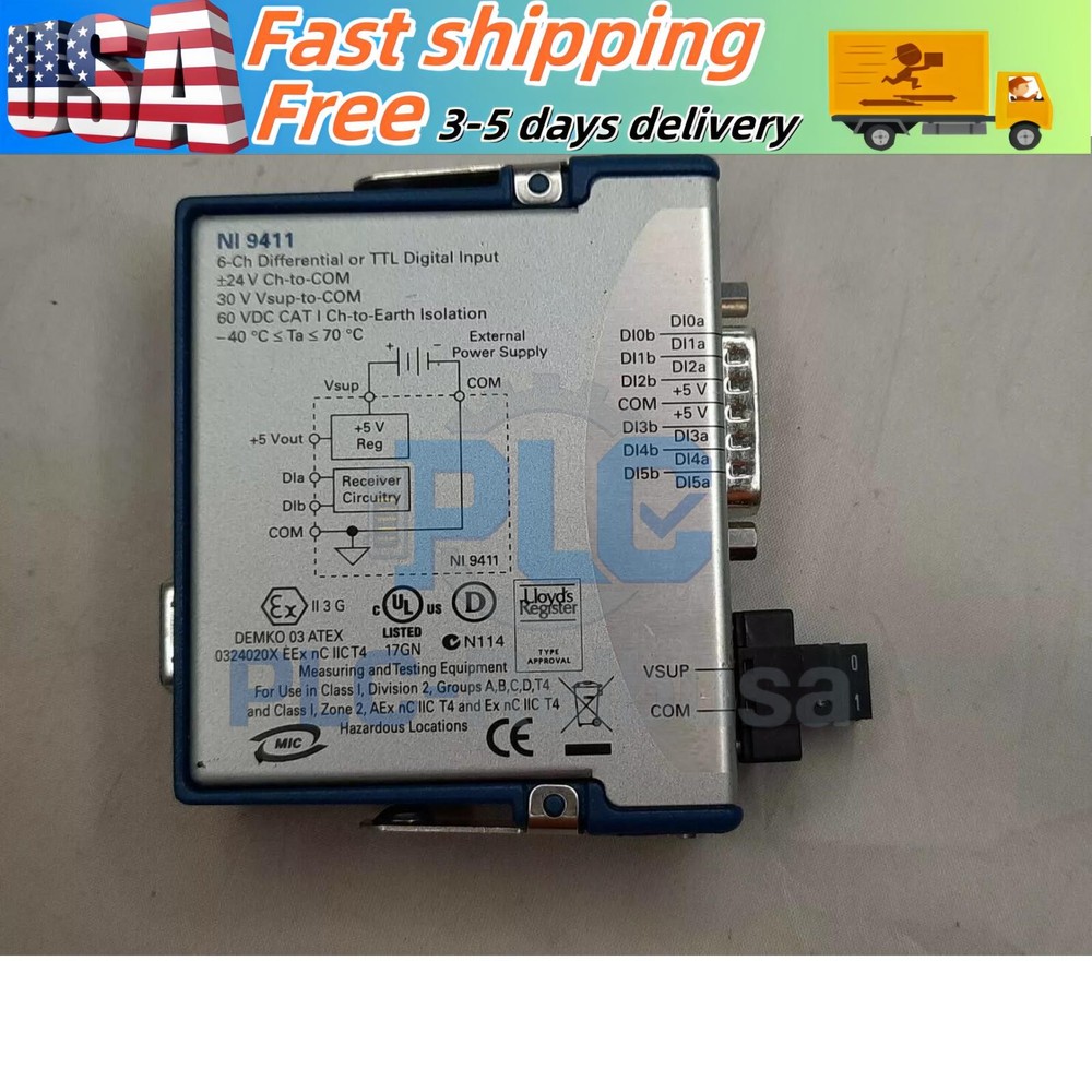 NEW National Instruments NI 9411 NI-9411 Digital Input Module