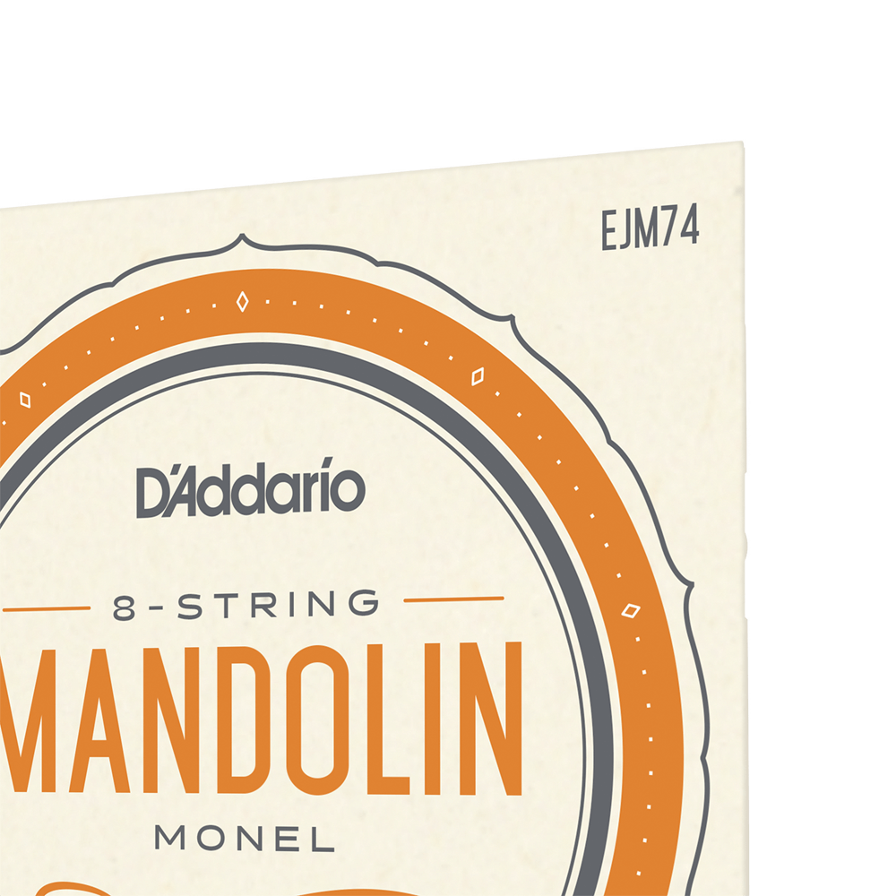 EJM74 D'addario Monel Mandolin String Set - Medium 11-40