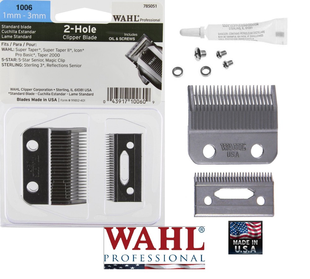 WAHL REPLACEMENT BLADE for Super Taper II,2000,Icon,Pro Basic,RMC,Magic Clip