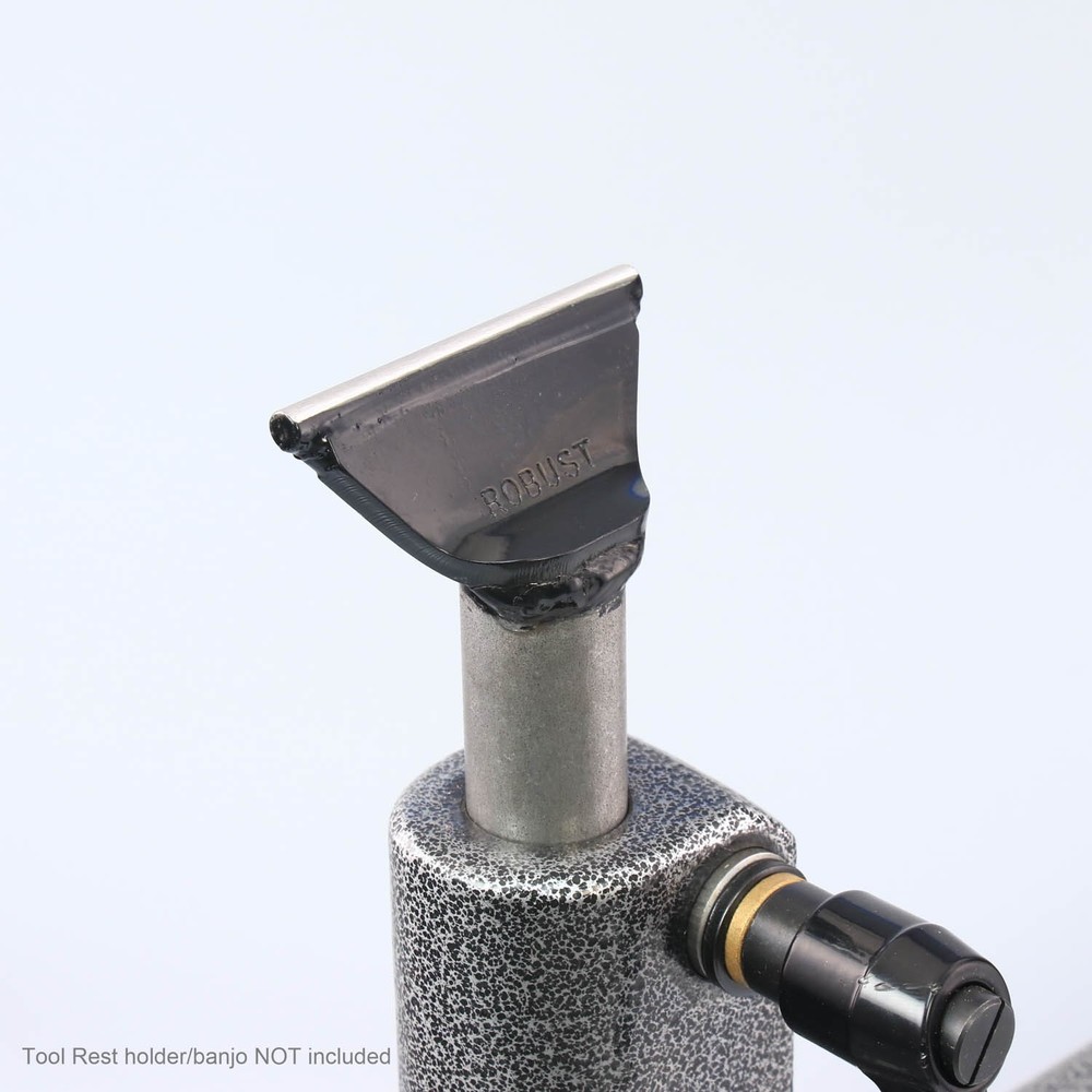 Robust, Low Profile Tool Rest, 3" Wide, Long Post, Authorized Seller