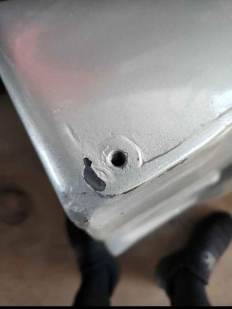 Sprint Car Tail Tank Mount Repair
