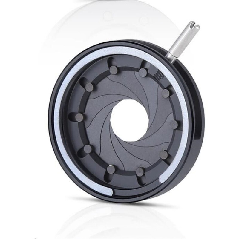 1pc1-16MM Zoom Adjustable Iris Aperture Diaphragm for Microscope Digital Camera