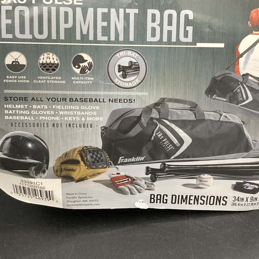 Franklin JR3 Pulse Equipment Bag New