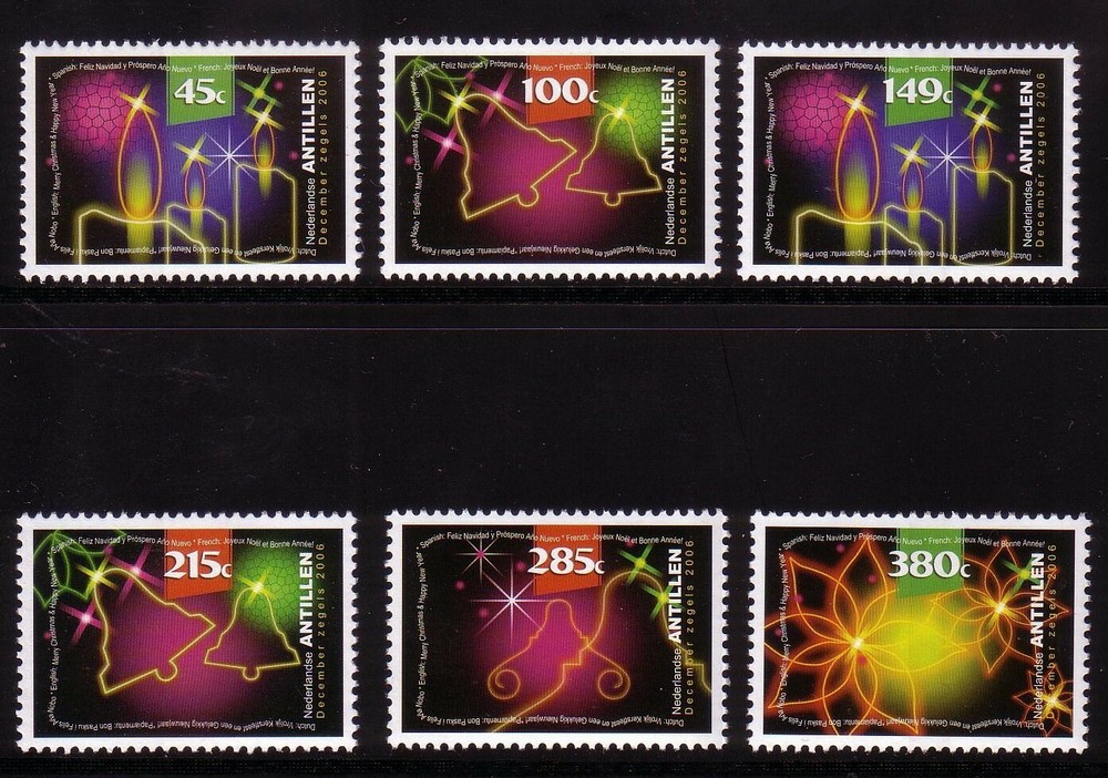 Netherlands - Dutch Antilles Issue 2006 (1701-1706) Christmas