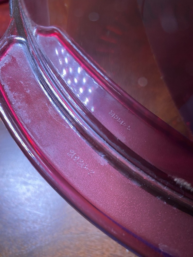 Tupperware TupperWave Stack Cooker Microwave Steamer 5 Pieces Cranberry