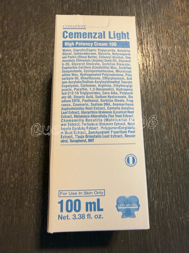 CONAPIDIL Cemenzal Light Cream 100ml 3.38 fl.oz