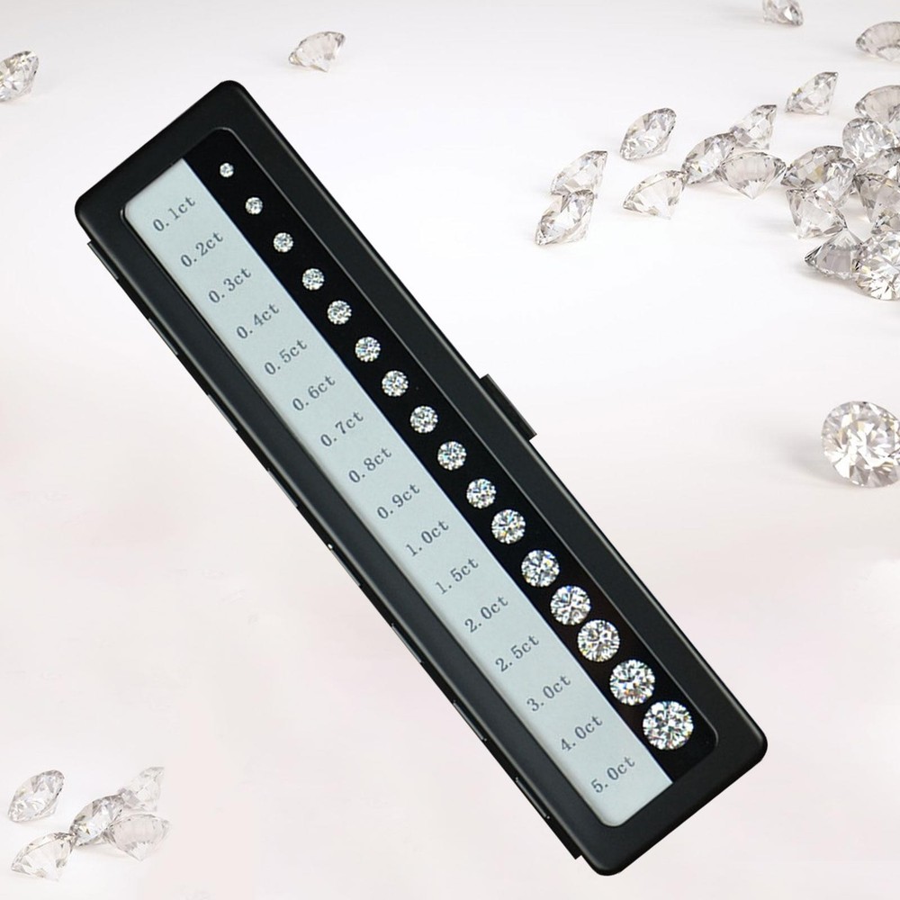 Diamond Color Scale Master Tester Tools Contrast black