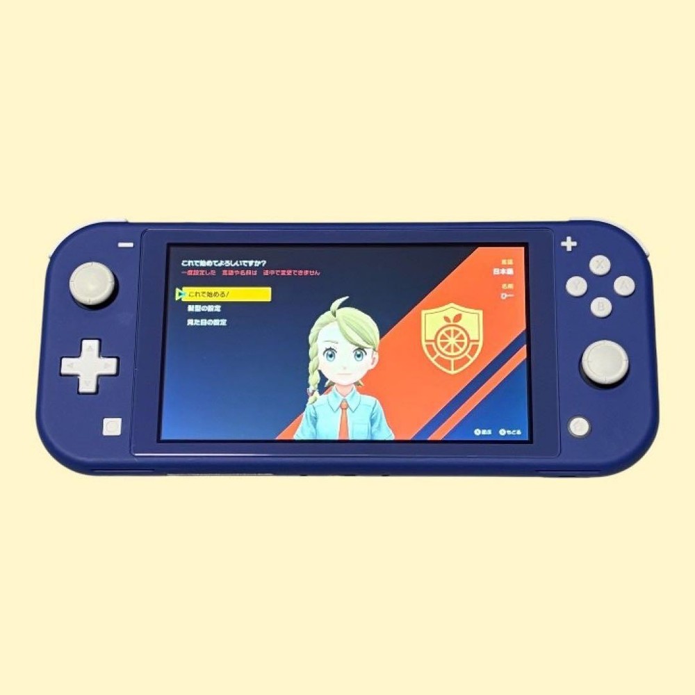 Almost unused Extremely beautiful Nintendo Switch Lite Blue