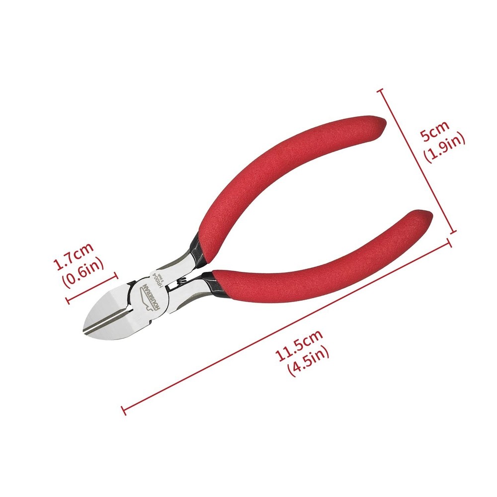 5 inch Wire Cutters, 5 Pack Diagonal Cutters, Side Cutters, Wire Cutter Set, ...