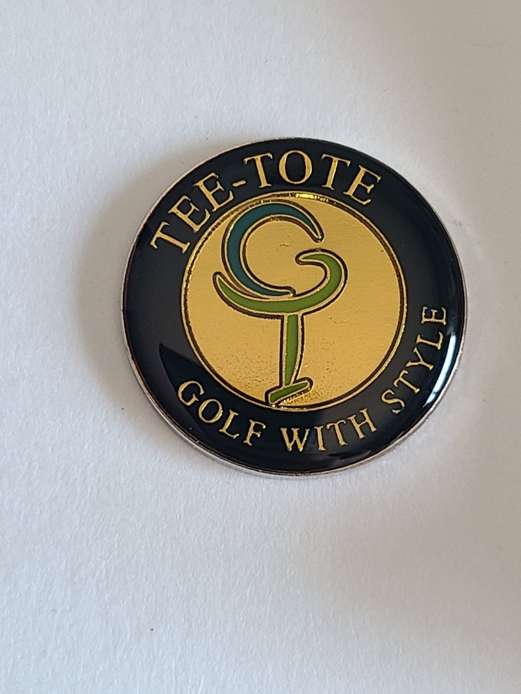 Tee Tote Metal Divot Tool Plus Tee Tote Alignment Ball Marker